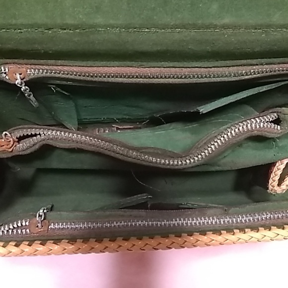 Vintage leather handbag - Picture 7 of 8